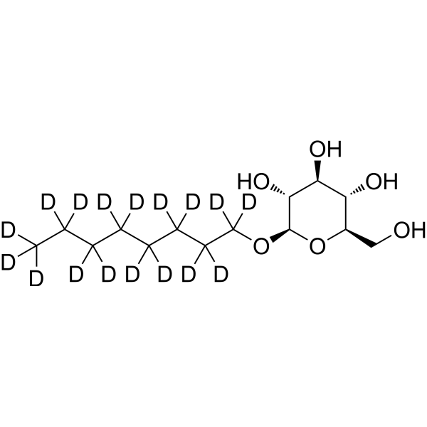 1-On-Octyl-β-D-glucopyranoside-d17 129522-81-2